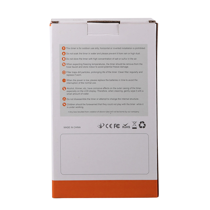 塑料电池便携式定时器花园定时灌溉