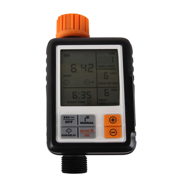 塑料電池便攜式定時器花園定時灌溉