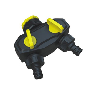 塑料阀门豪华两通水龙头适配器适用于花园水龙头