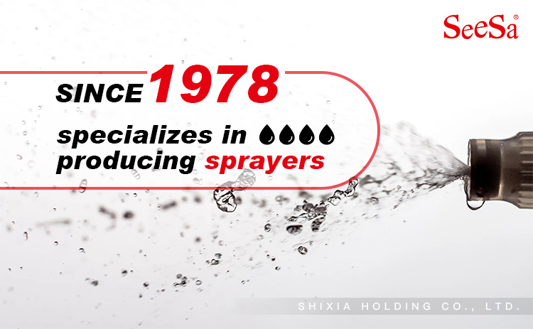 زجاجة بخاخ رذاذ بلاستيكية بفوهة طويلة سعة 2 لتر من Seesa