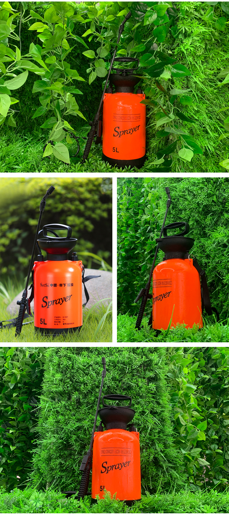 Fornecedores da China Garden Garden Fine Mist Pumper de 5 litros