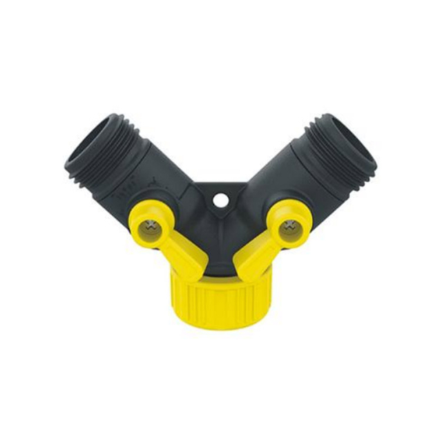 塑料閥門 Y 型開關接頭，帶旋轉接頭，適用於廚房水龍頭