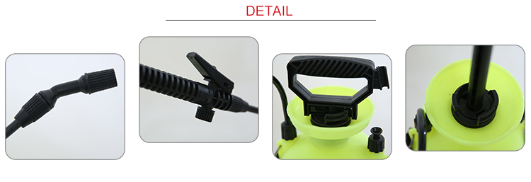 Pulverizador manual com bomba 5L para uso em jardim