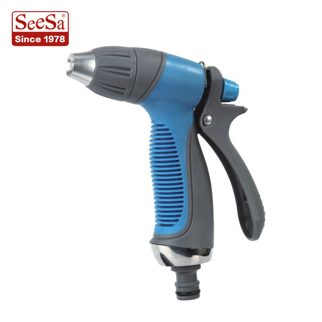 錐形鋁合金噴嘴園藝水槍有 2 種飛濺圖案 