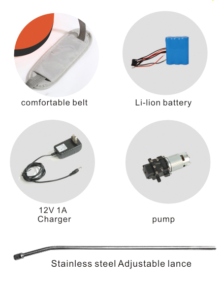 SX-LIS06D pulverizador dinamoeléctrico rehegua .