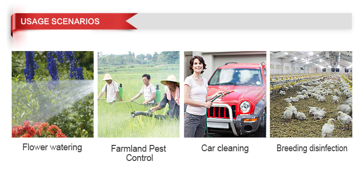 Rociador manual de mochila SX-LK926