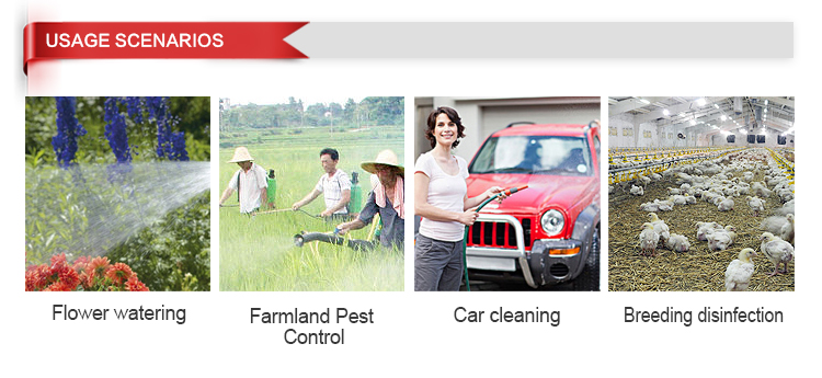 escenarios de uso de rociador dinamoel&eacute;ctrico