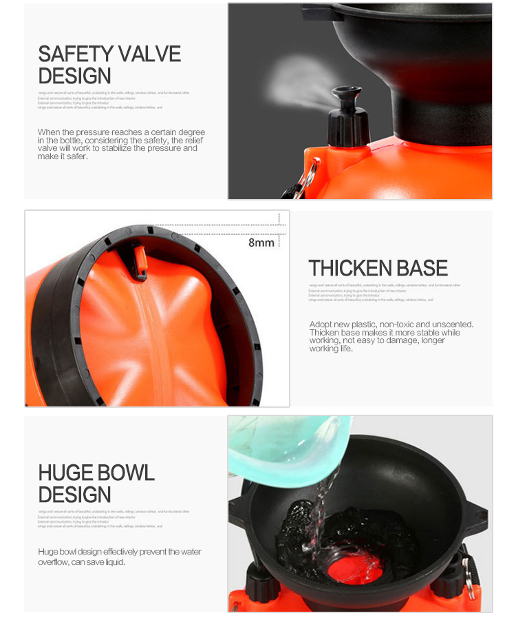 Fornecedores da China Garden Garden Fine Mist Pumper de 5 litros