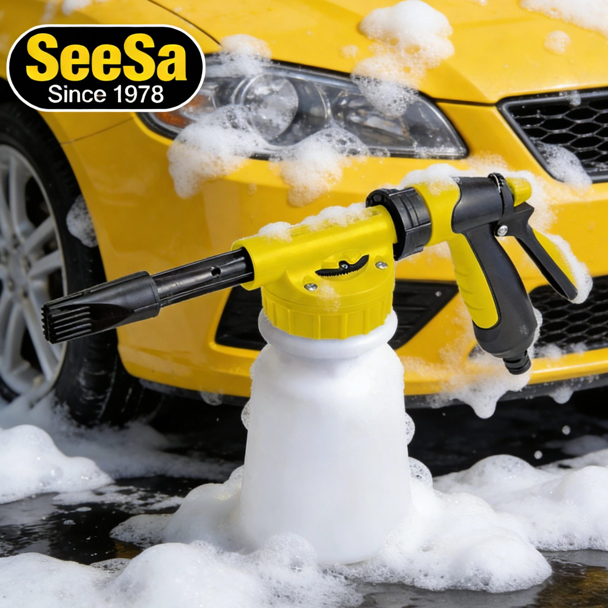 Imah Garasi Pro beberesih: Anjeun Ultimate Cleaning Foam Gun